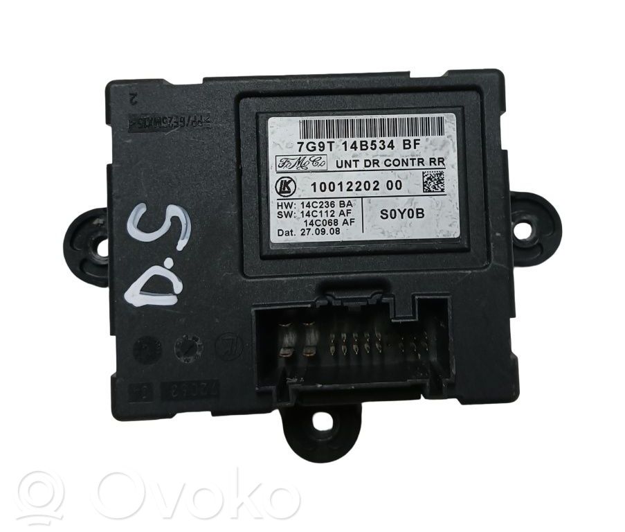 Módulo de confort/conveniencia   7G9T14B534BF