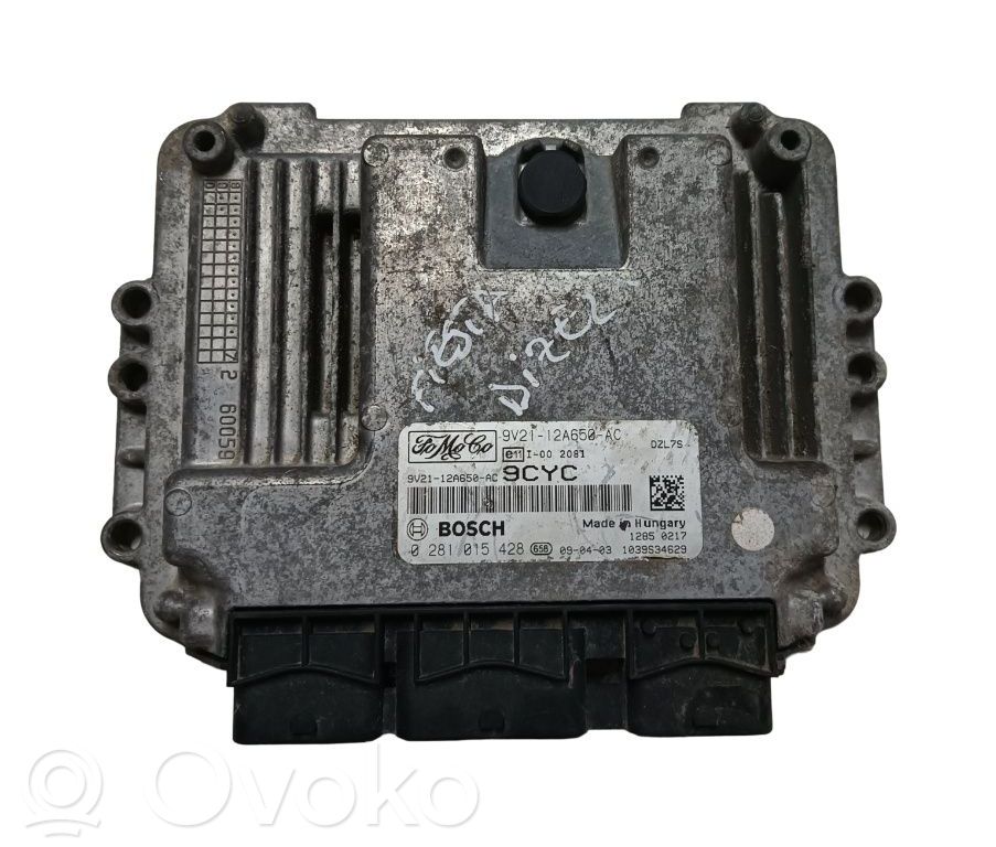 Engine control unit/module ECU   0281015428,9V2112A650AC