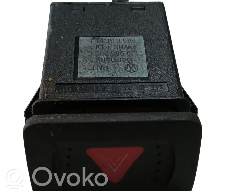 Hazard light switch   1J0953235C
