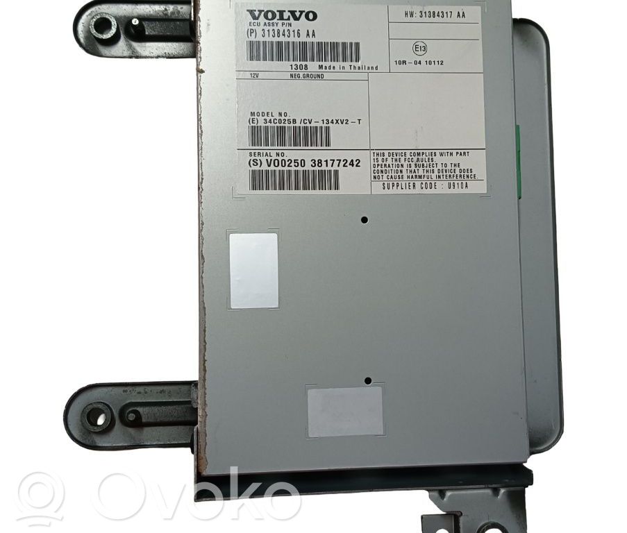 Amplificador de sonido   31384316AA
