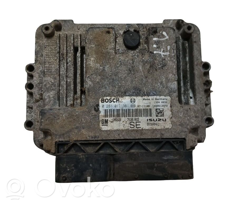 Opel Astra H Engine control unit/module ECU 