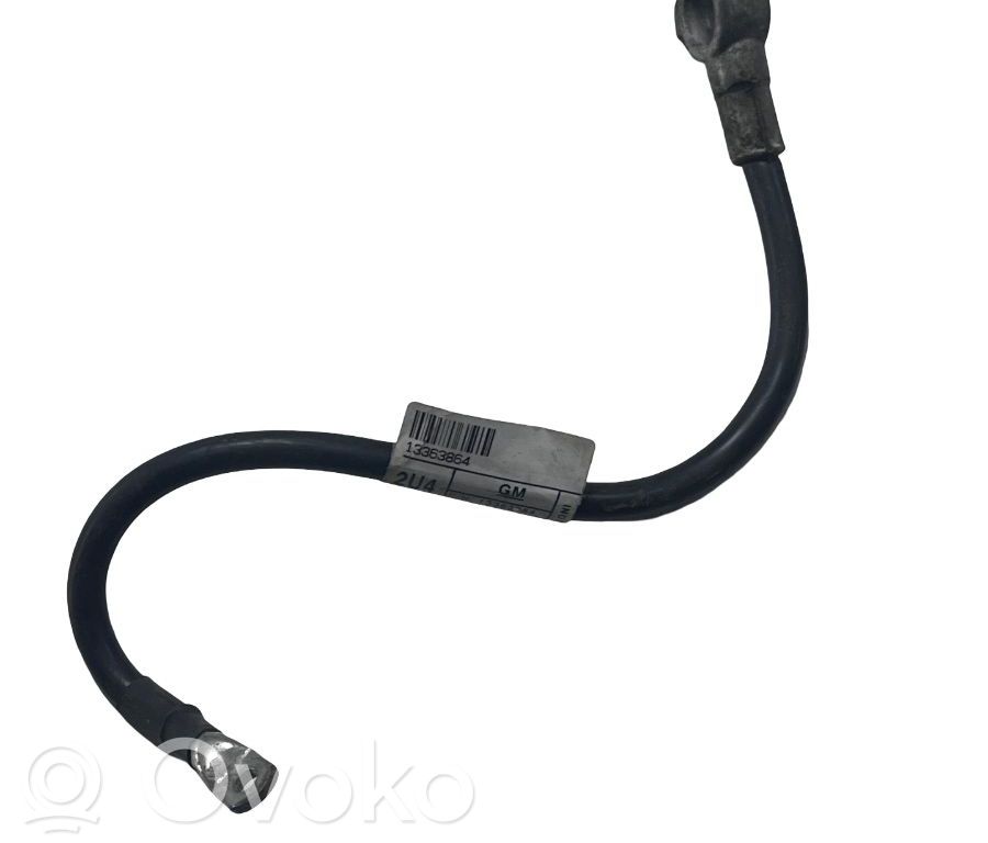 Negative earth cable (battery)   13363864