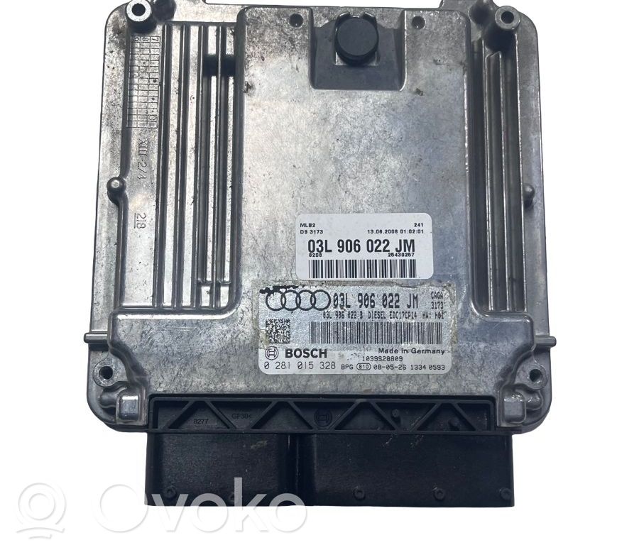 Unité de commande, module ECU de moteur   03L906022JM