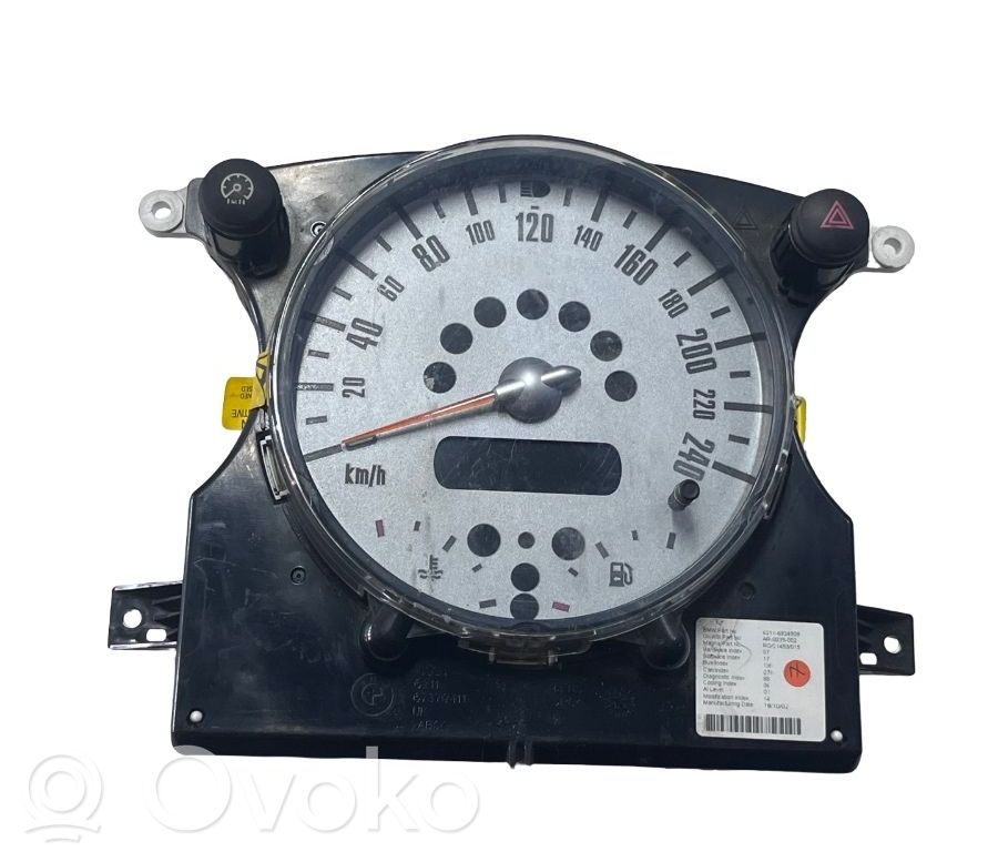 Mini One - Cooper R50 - 53 Vitezometru (grup de instrumente) 