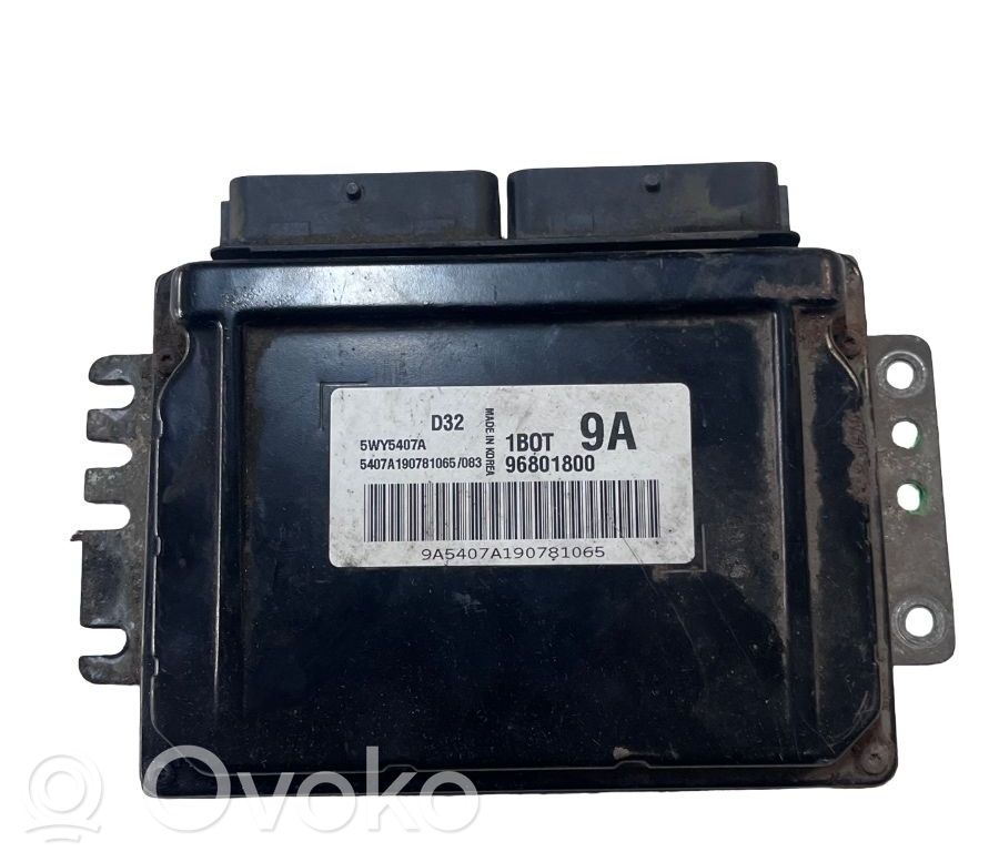 Chevrolet Spark Centralina/modulo motore ECU 