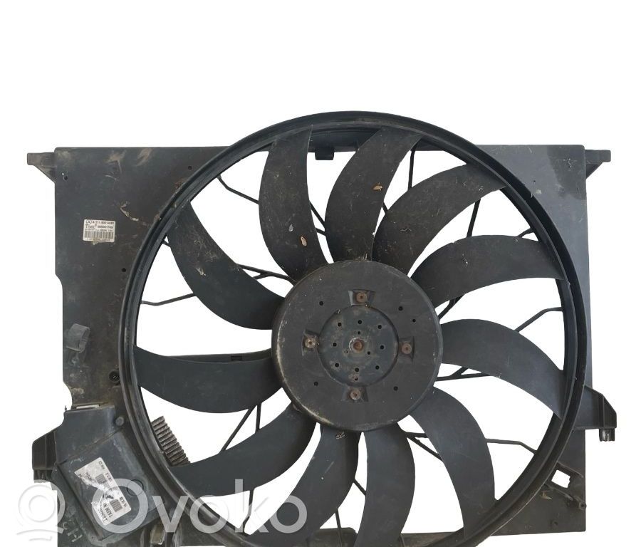Mercedes-Benz E W211 Ventilator electric răcire radiator 