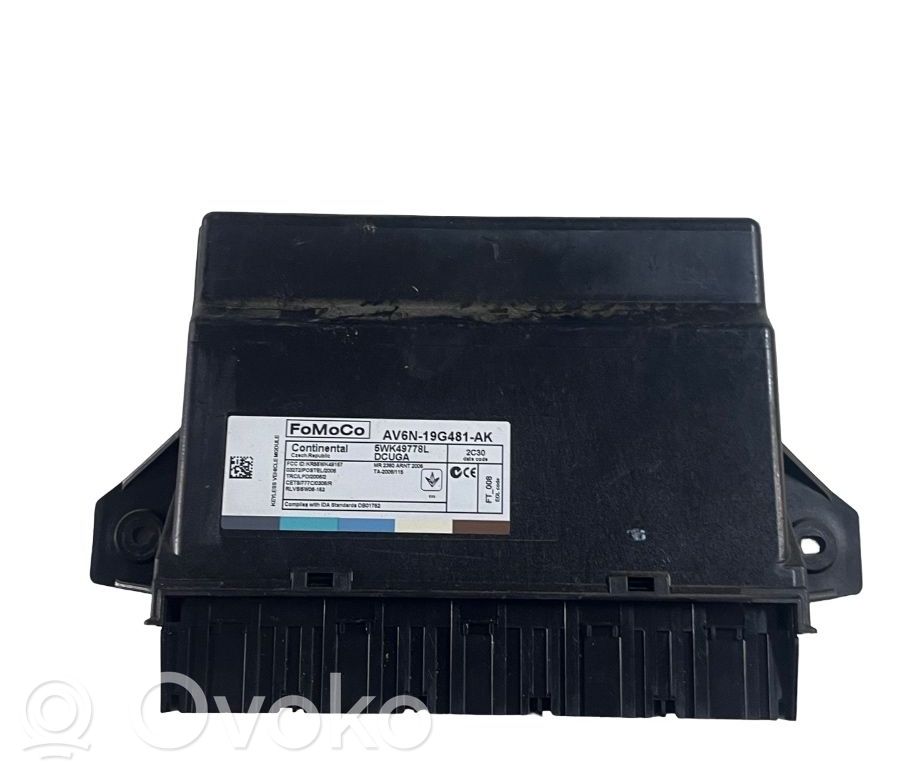 Module confort   AV6N19G481AK