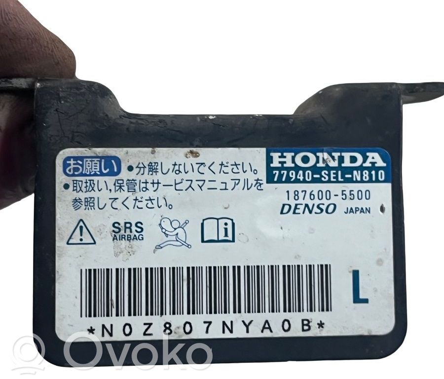 Honda Jazz Airbagsensor Crashsensor Drucksensor 