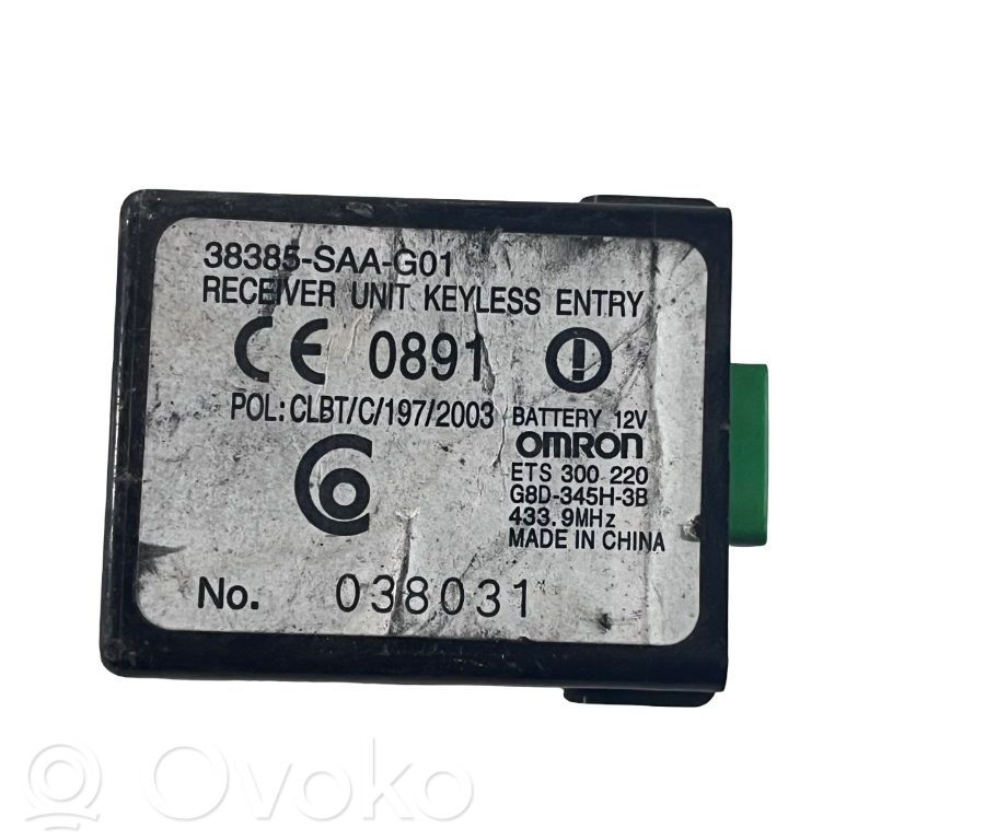 Autres unités de commande / modules   38385SAAG01