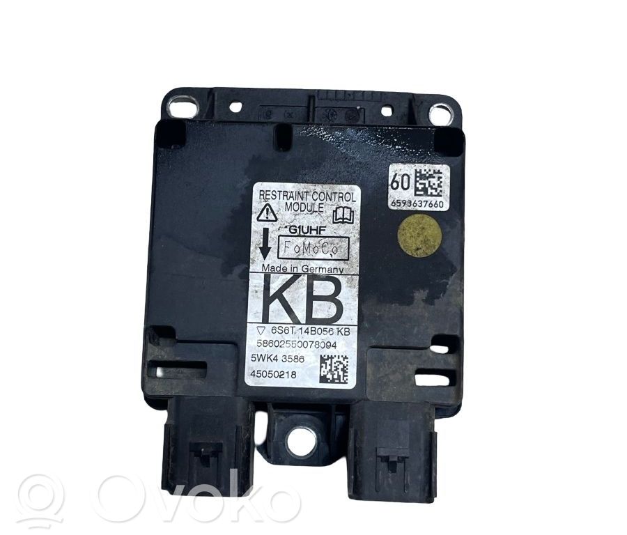 Module de contrôle airbag   6S6T14B056KB