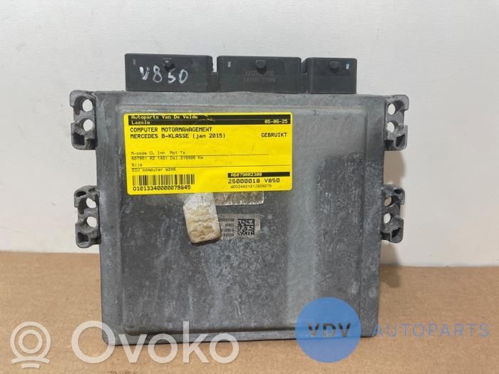Mercedes-Benz B W246 W242 Engine control unit/module 