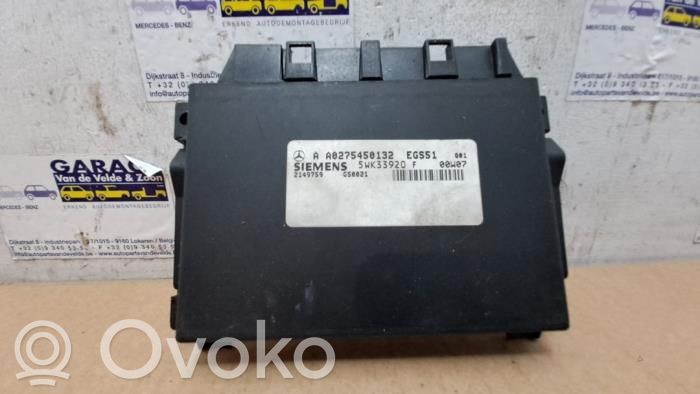 Mercedes-Benz SLK AMG R170 Module de contrôle de boîte de vitesses ECU 