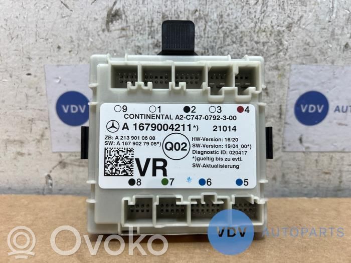 Mercedes-Benz C W205 Door central lock control unit/module 