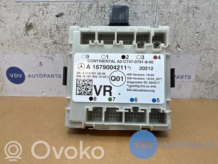 Mercedes-Benz C W205 Door central lock control unit/module 