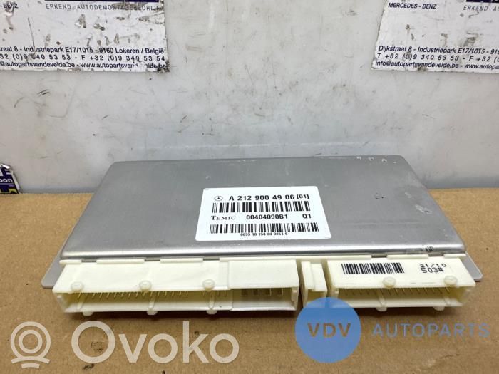 Mercedes-Benz E W212 Module de commande suspension 