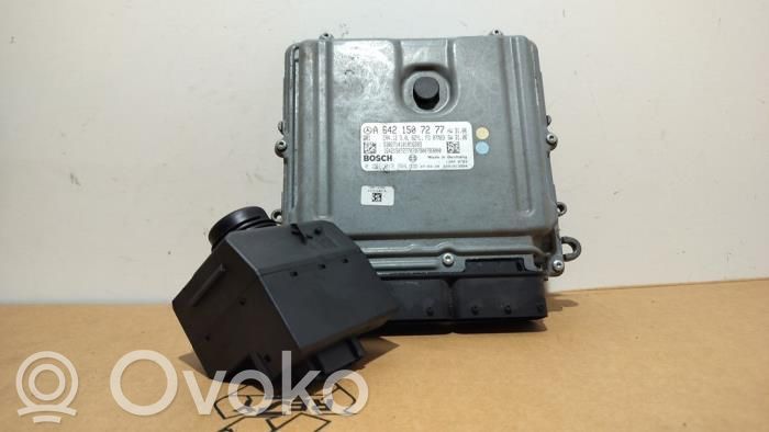 Mercedes-Benz E W211 Komputer / Sterownik ECU i komplet kluczy 