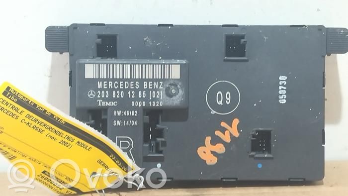 Mercedes-Benz C W203 Unitate/modul de comandă închidere centralizată 