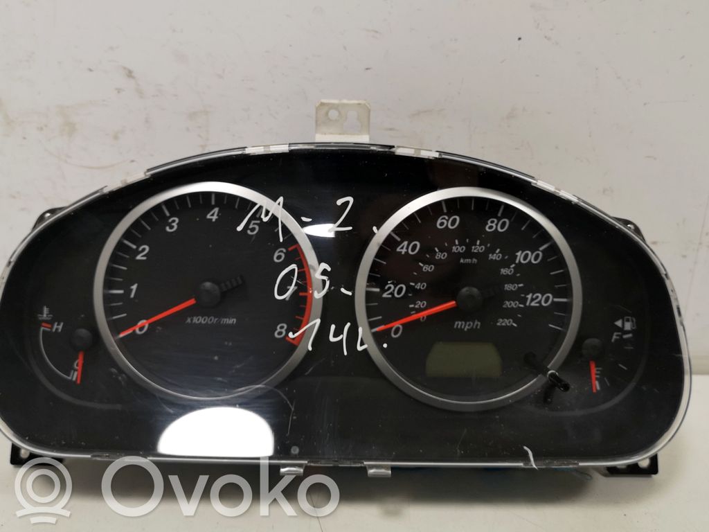 Mazda 2 Spidometrs (instrumentu panelī) 