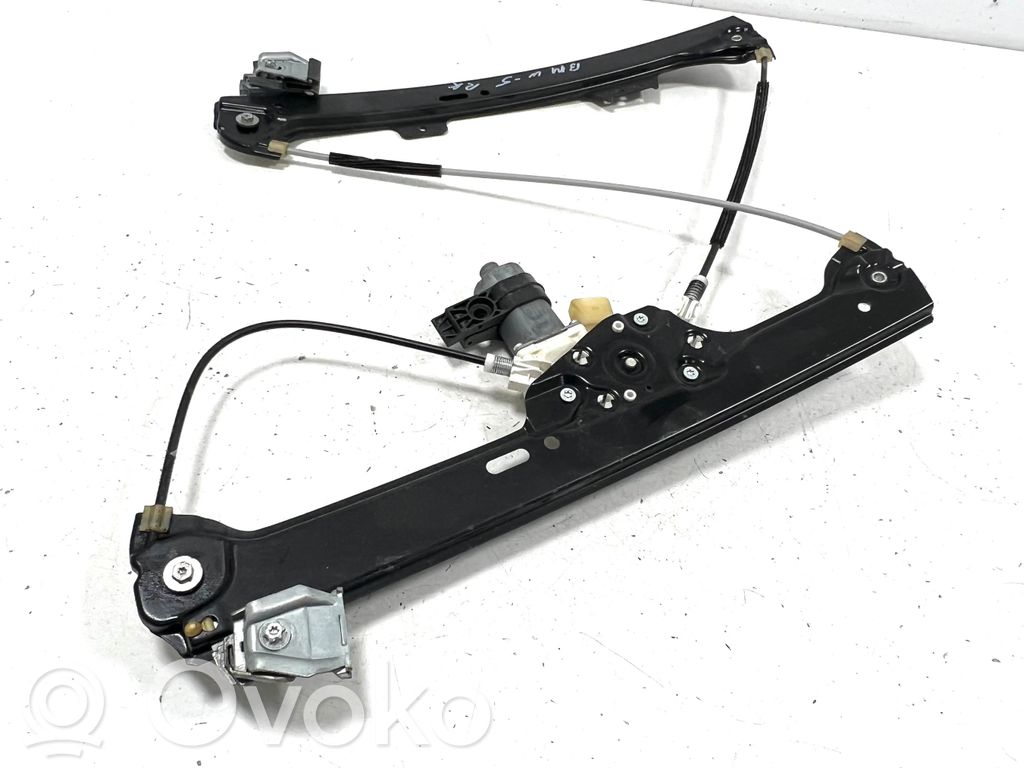 BMW 5 E60 E61 Front door window regulator with motor 