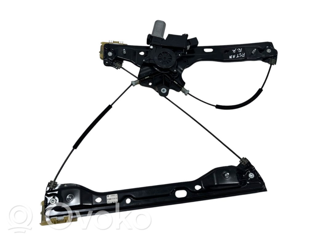 Opel Astra K Front door window regulator with motor 