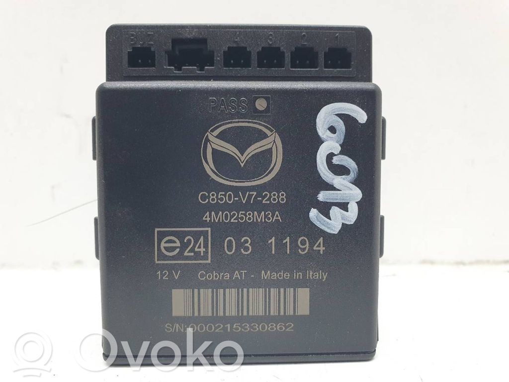 Mazda CX-5 Unité de commande, module PDC aide au stationnement 