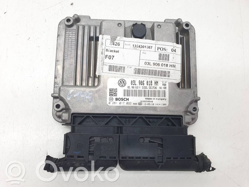 Seat Alhambra (Mk2) Engine control unit/module ECU 