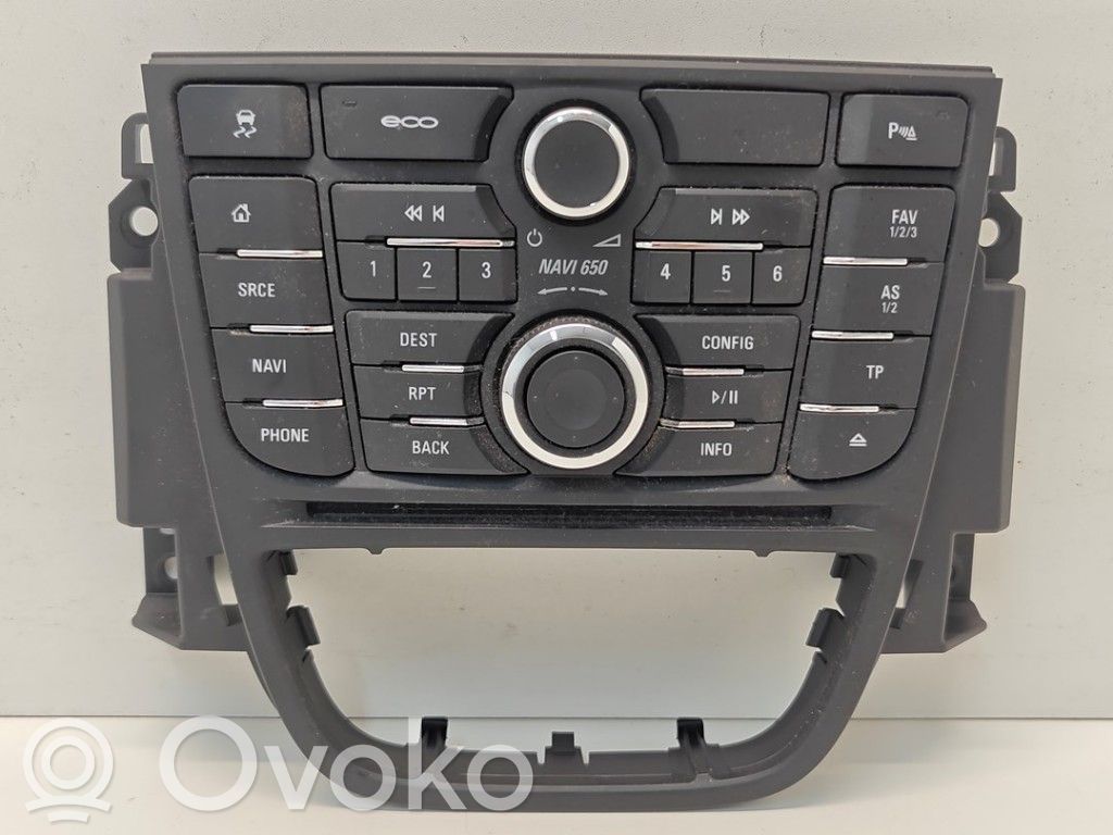 Opel Meriva B Interruttore di controllo dell’audio 