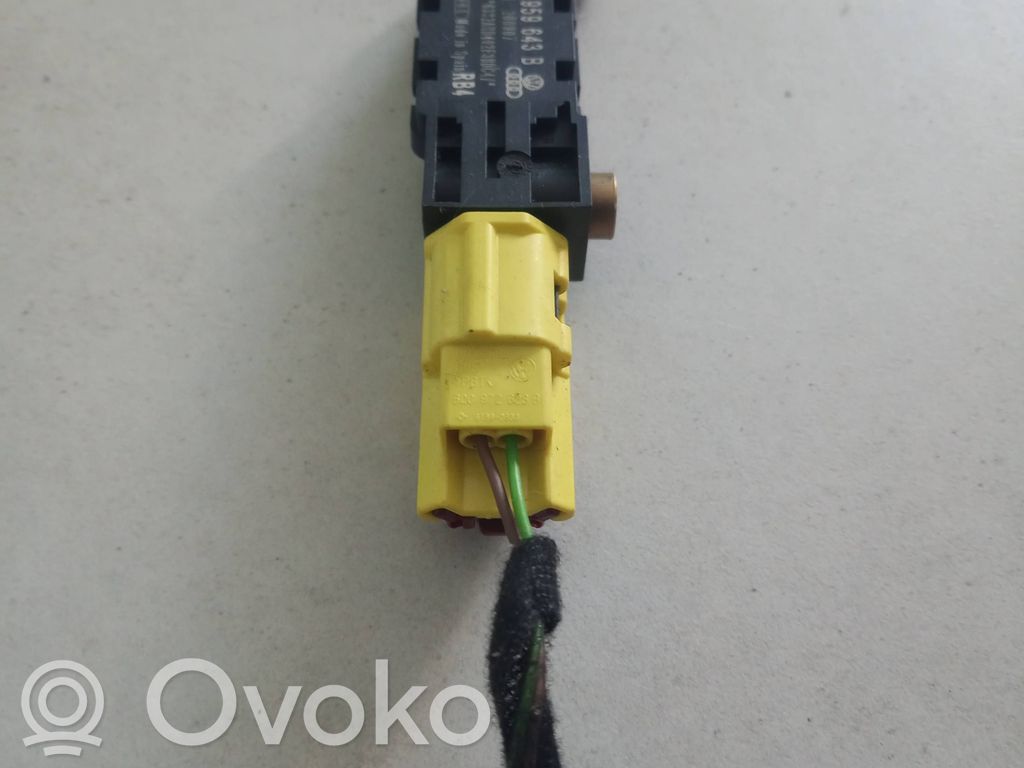 Volkswagen PASSAT B6 Gaisa spilvenu trieciensensors 