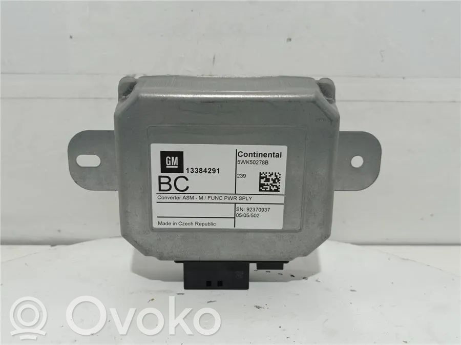 Módulo de control de arranque/parada   13384291