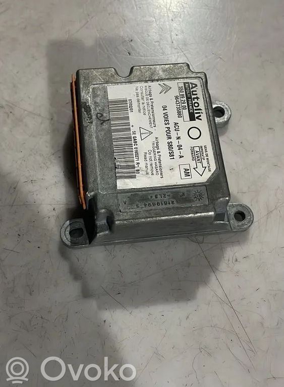 Renault Scenic I Airbag control unit/module 