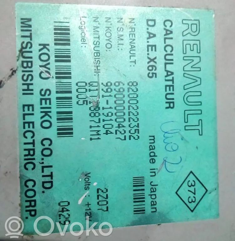 Renault Clio II Módulo de control de arranque/parada 