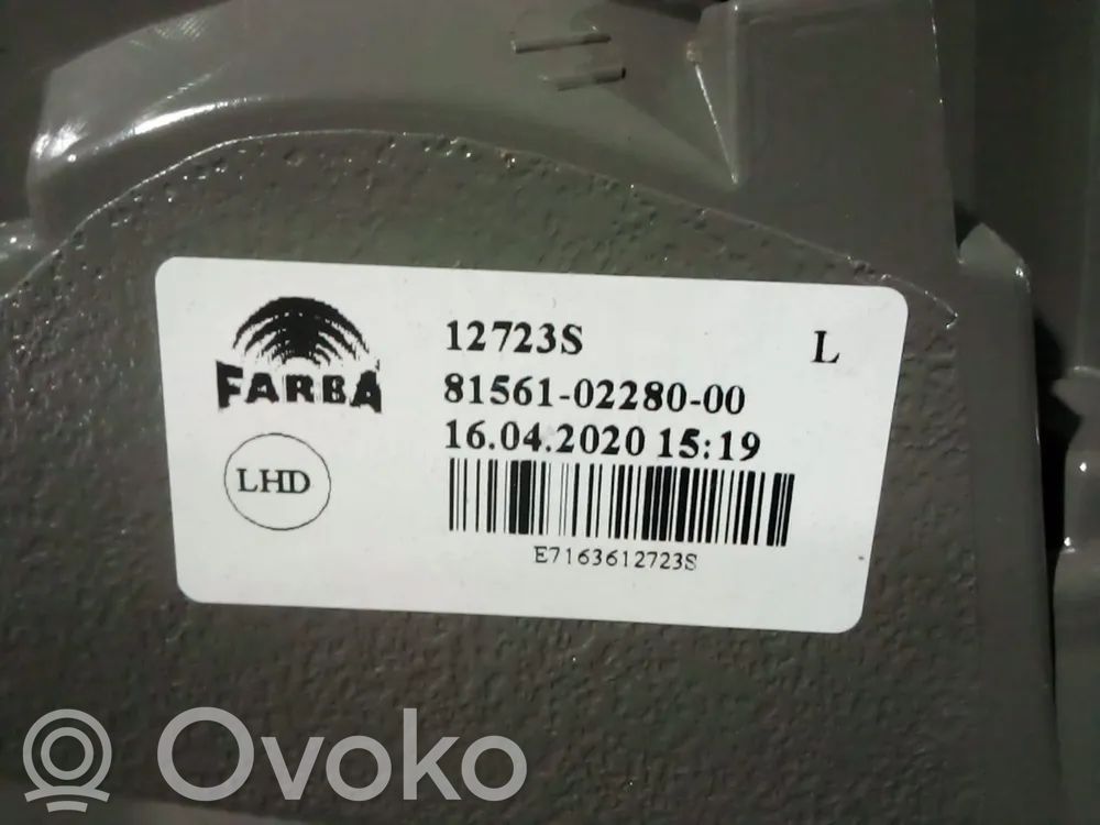 Toyota Corolla Verso E121 Takavalon osa 