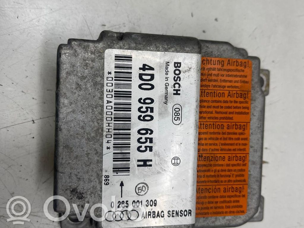 Audi A6 S6 C6 4F Airbag control unit/module 