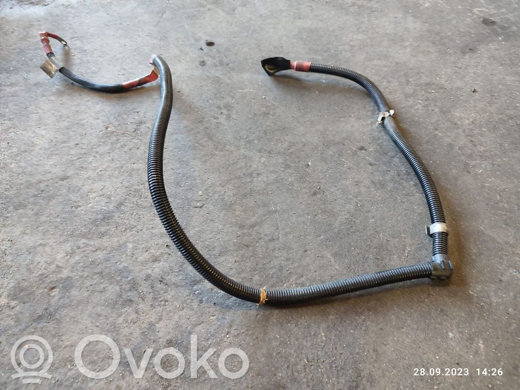 BMW X5 E70 Pliusinis laidas (akumuliatoriaus) 