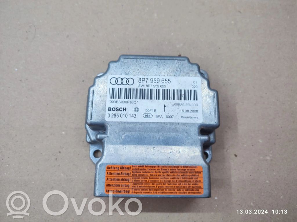 Audi A3 S3 8P Airbag control unit/module 