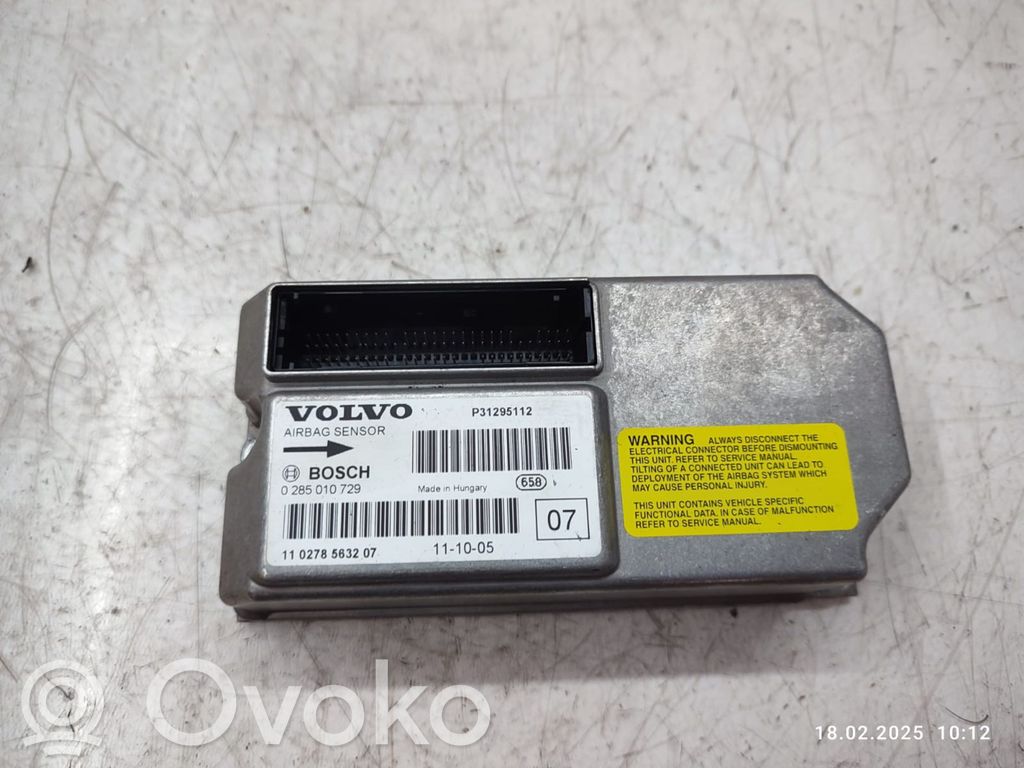 Volvo XC90 Airbag control unit/module 