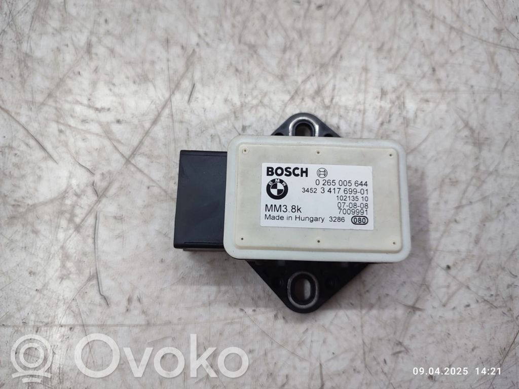 BMW X3 E83 ESP acceleration yaw rate sensor 