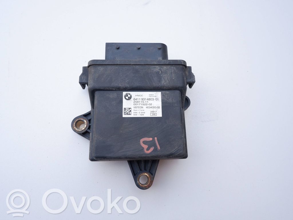 Other control units/modules   9314803,0017152202,25811511