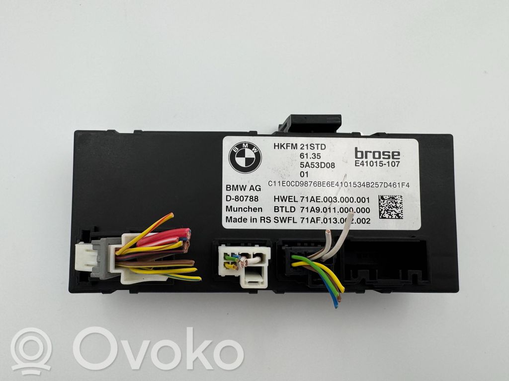 Tailgate/trunk control unit/module   5A53D08,71A9011000000,E41015107