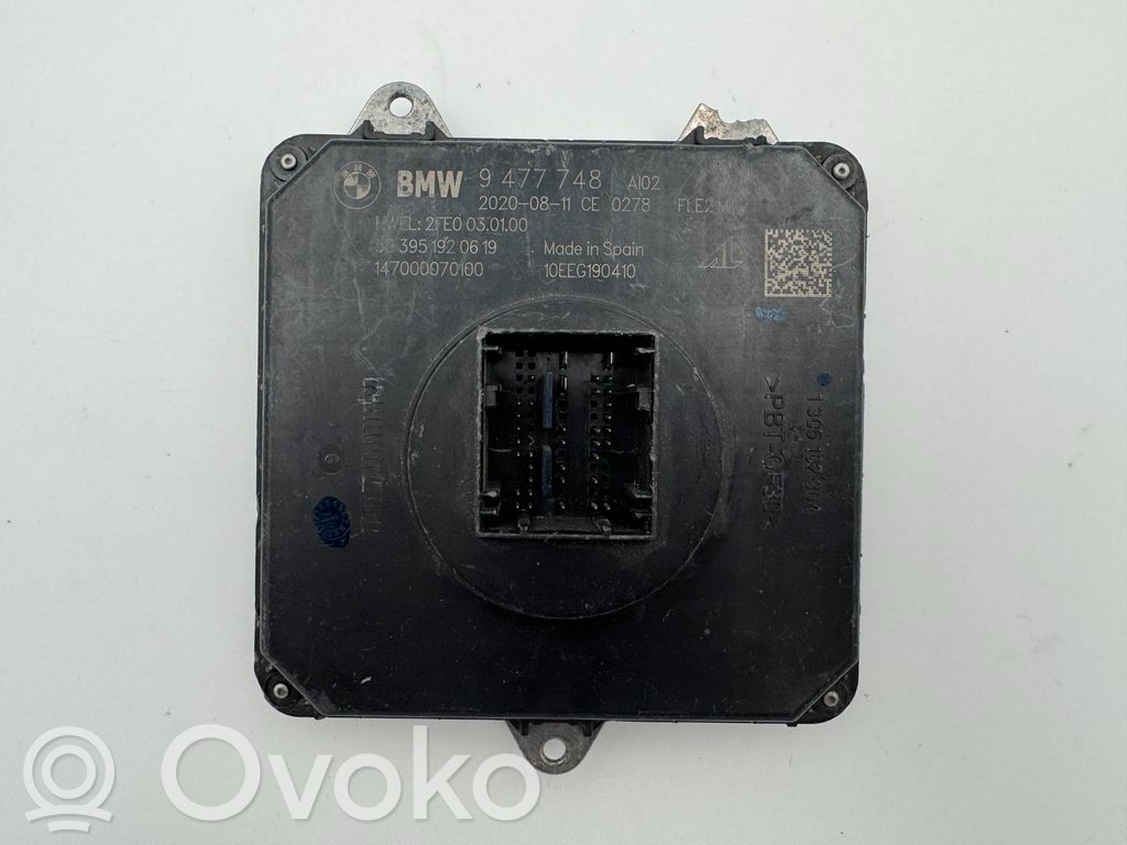 BMW 3 F30 F35 F31 Moduł sterujący statecznikiem LED 