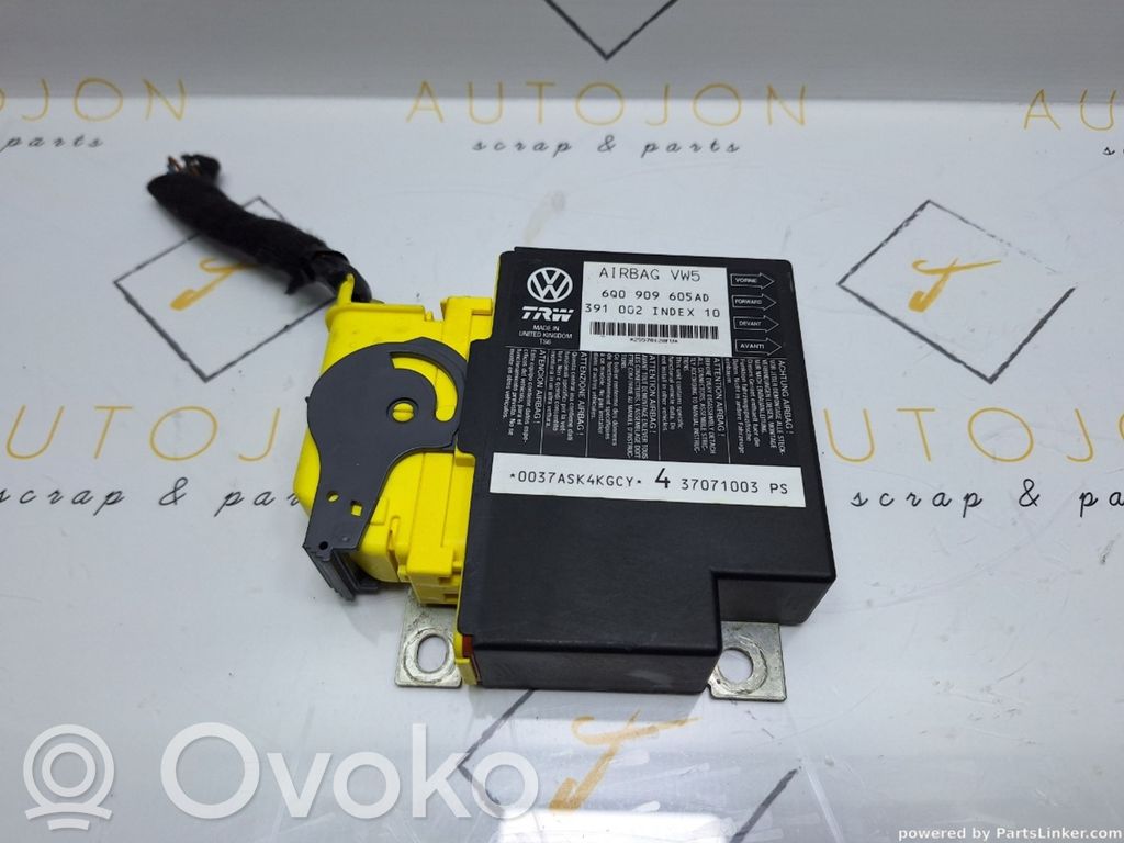Seat Ibiza III (6L) Module de contrôle airbag 