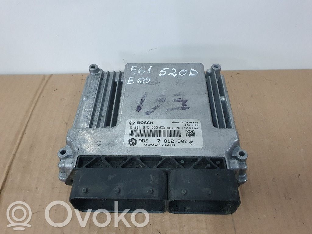 BMW 5 E60 E61 Engine control unit/module ECU 