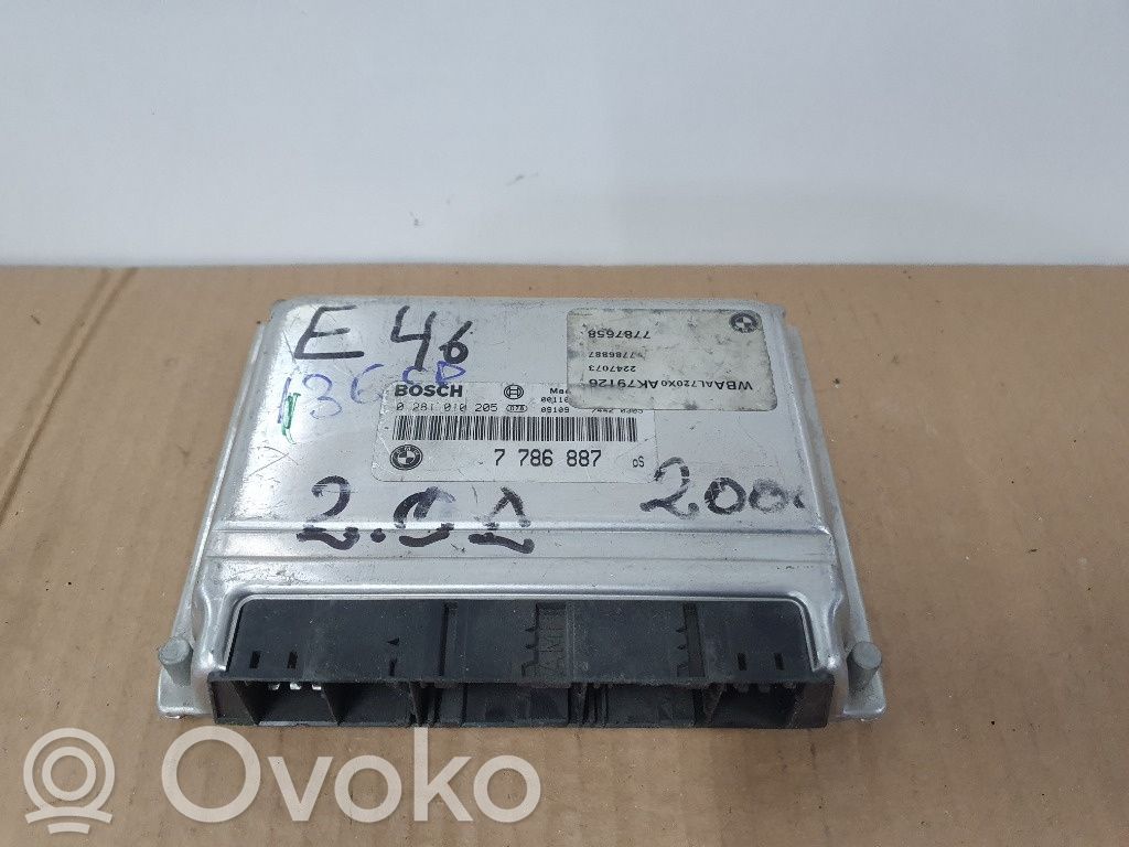 BMW 3 E46 Engine control unit/module ECU 