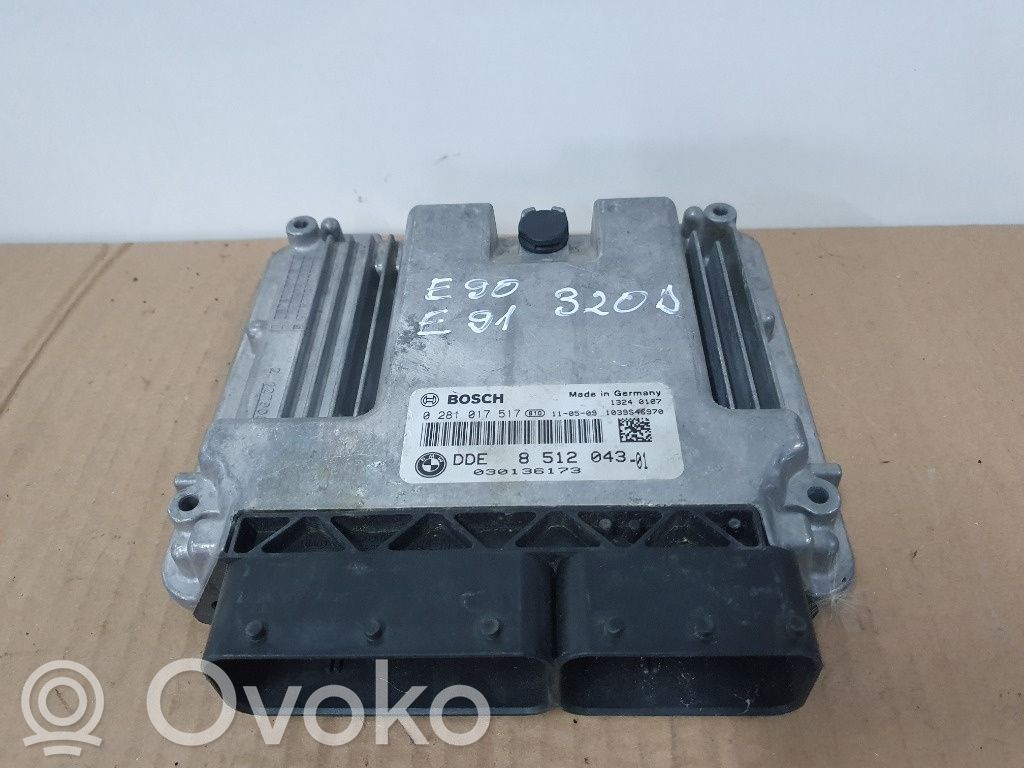 Engine control unit/module ECU   0281017517,851204301