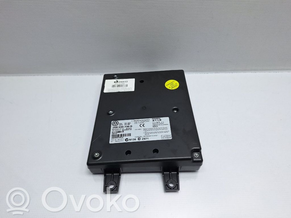 Volkswagen PASSAT B6 Bluetooth control unit module 