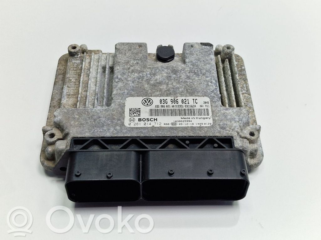 Skoda Octavia Mk2 (1Z) Unitate control motor/modul ECU 