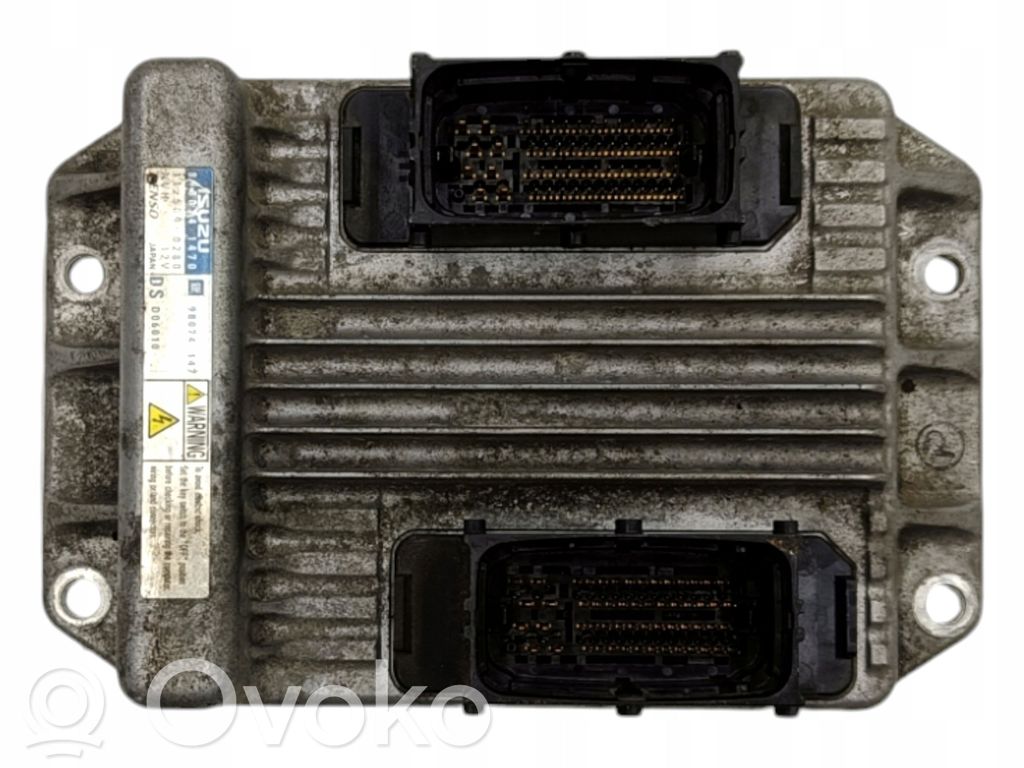 Opel Meriva A Engine control unit/module 