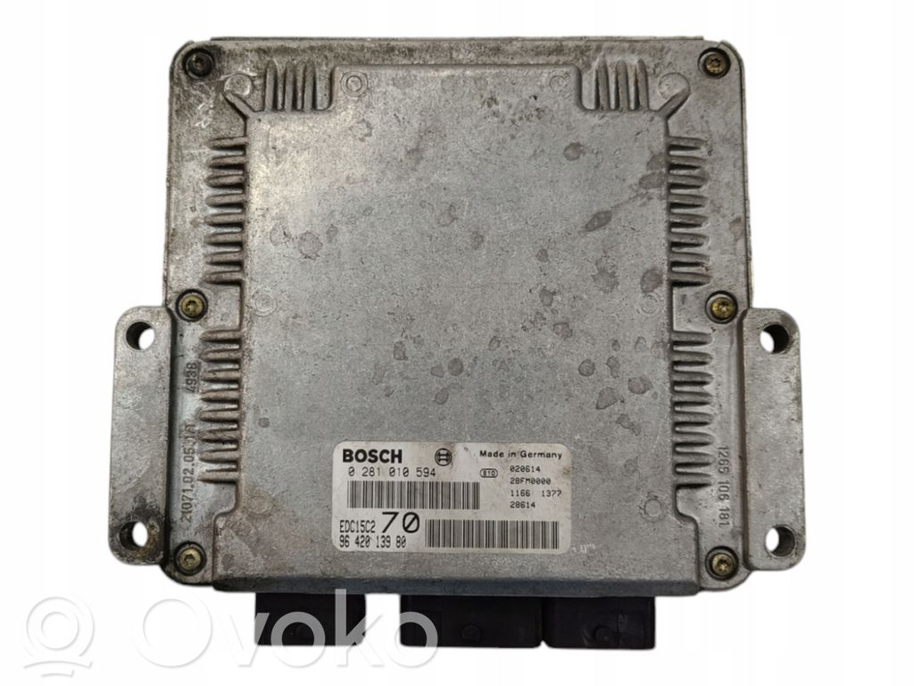 Peugeot 206 Engine control unit/module 