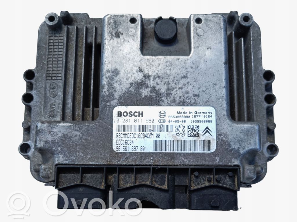 Peugeot 206 Unidad de control/módulo del motor 