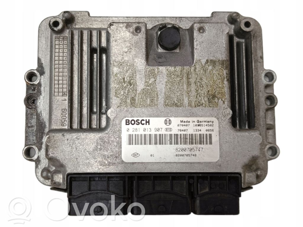 Peugeot 206+ Engine control unit/module 